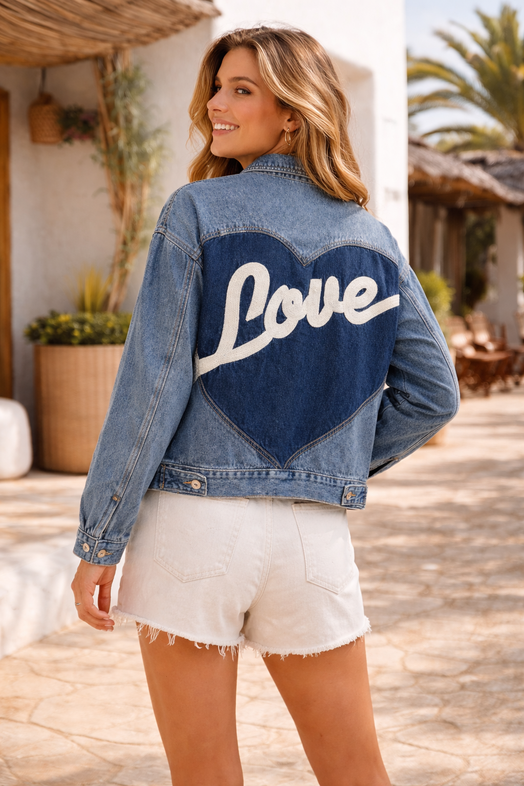 Jeans Jas Love Achterkant