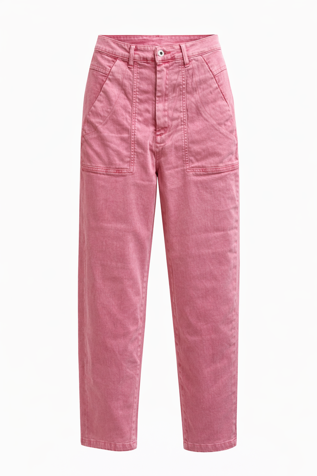 Jeans Enkel Lang Roze