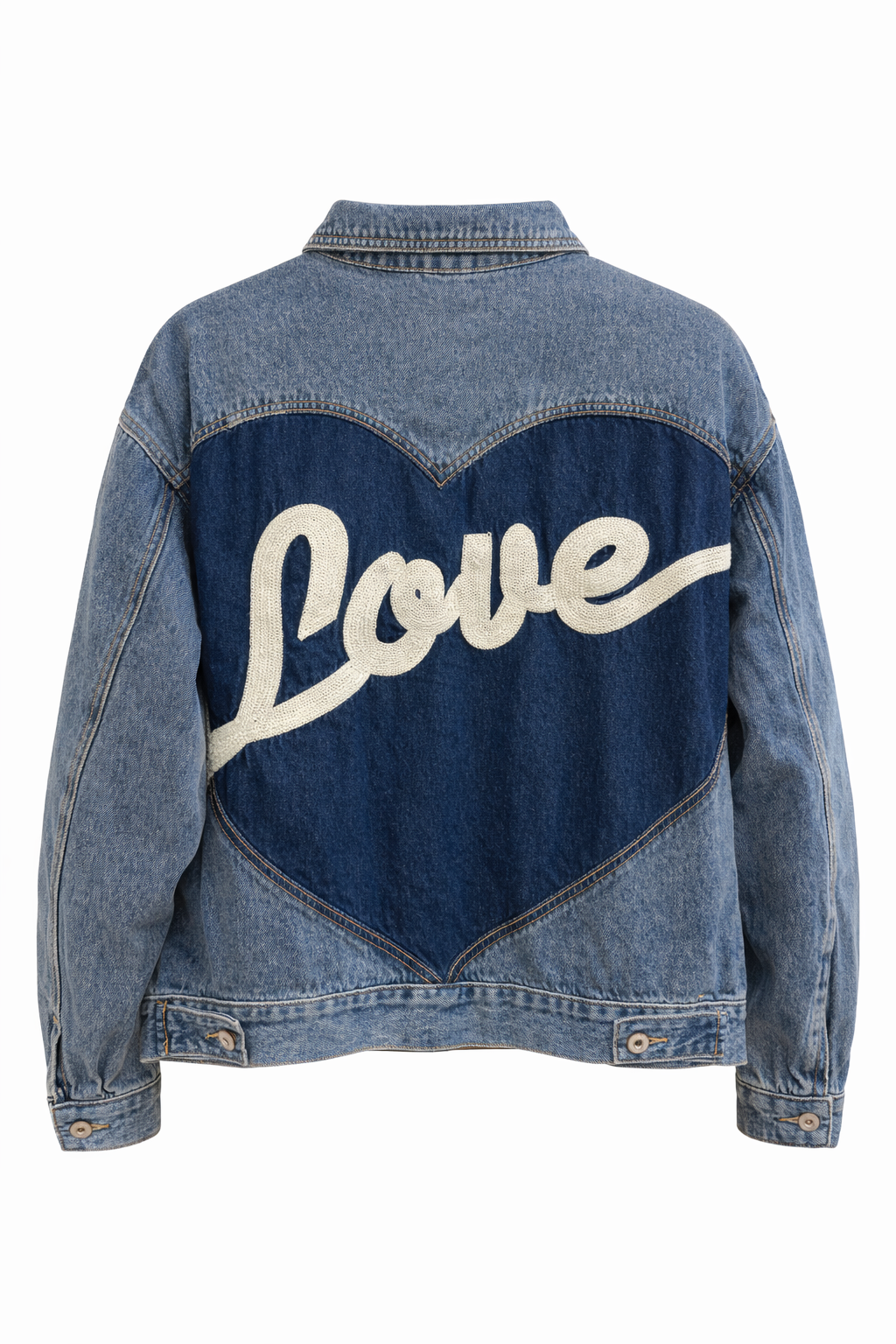 Jeans Jas Love Achterkant