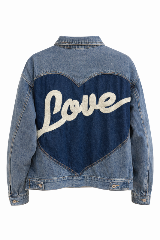 Jeans Jas Love Achterkant