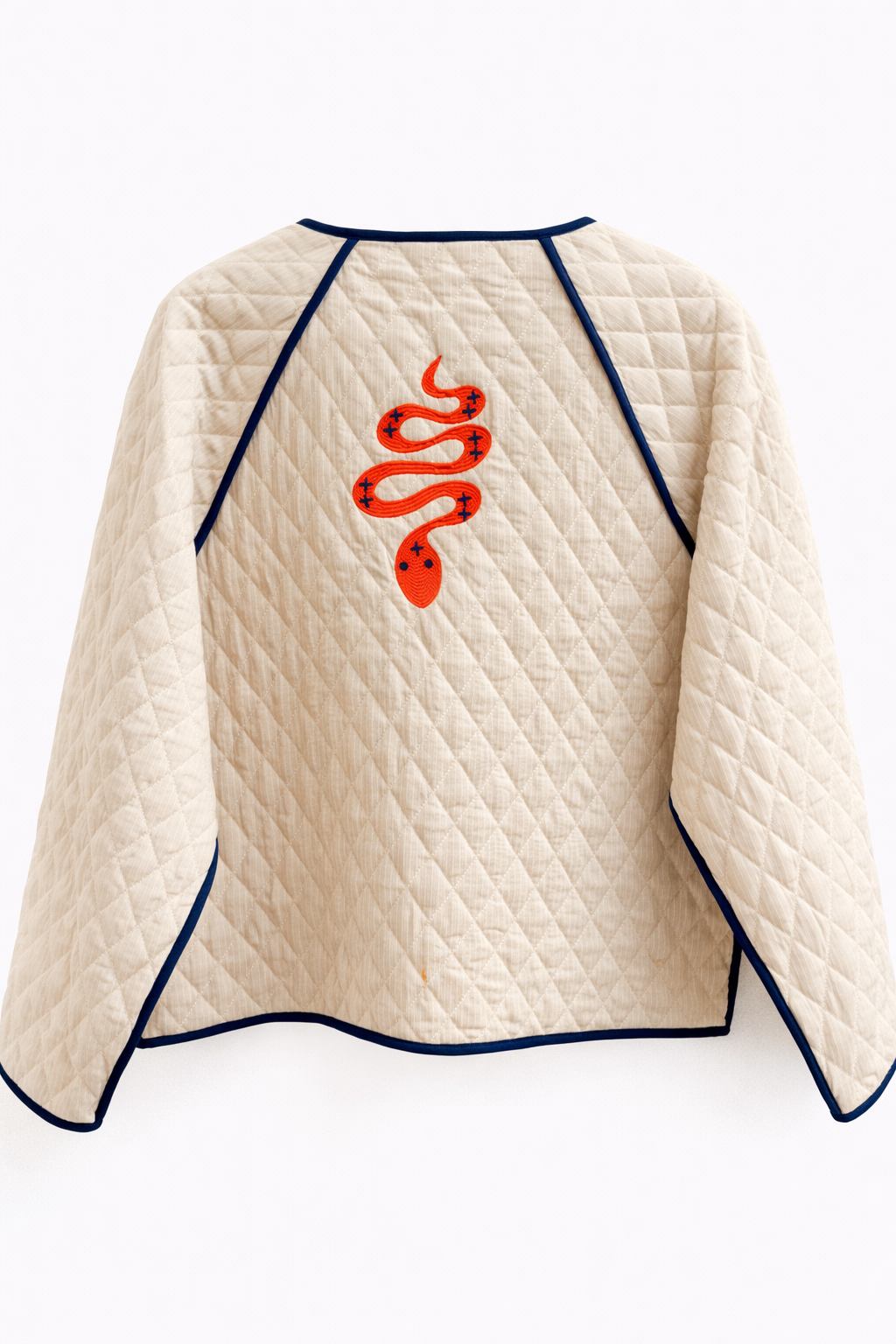 Gewatteerde Jas Borduursel